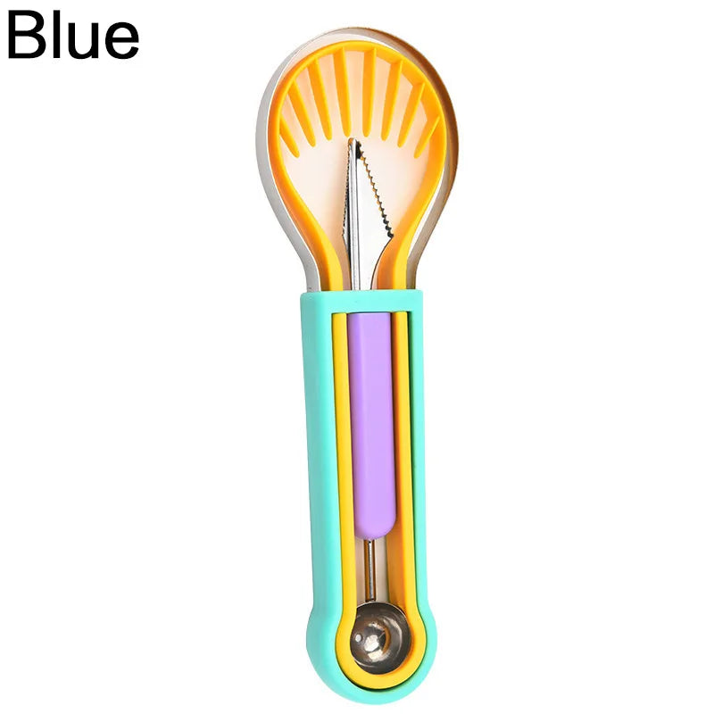 Avocado Slicer Shea Corer Butter Fruit Peeler Cutter Pulp Separator Plastic Knife Kitchen Vegetable Tools