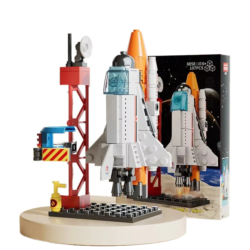 Puzzle Lego compatible avec char militaire, fusée, robot, dinosaure, véhicule blindé, avion de chasse, jouets d'assemblage pour garçons et enfants, cadeaux