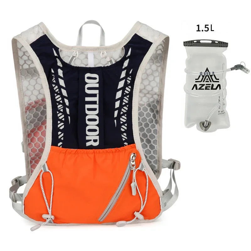 Gilet d'hydratation réfléchissant pour course à pied, sac à dos de cyclisme, sacs de vélo, sport de plein air, escalade, randonnée, VTT, vélo de route, sac à dos d'hydratation