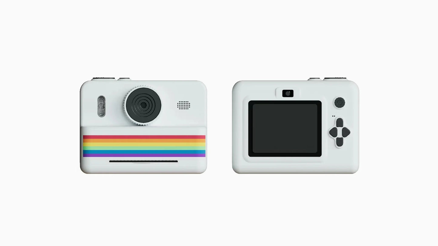 Appareil photo numérique pour enfants, mini imprimante portable, impression thermique instantanée, appareil photo pour enfants, vidéo HD 2,8 pouces, jouet, cadeaux