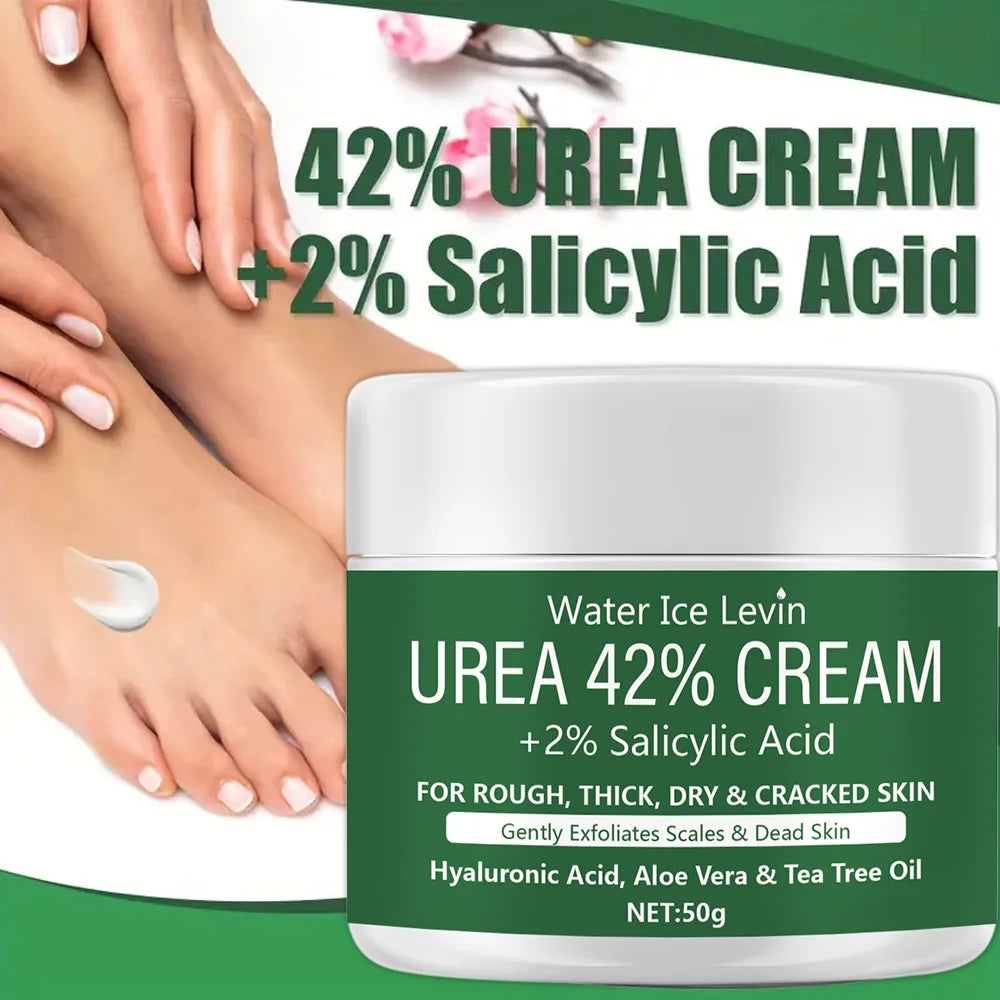 Crème à 42 % d’urée et 2 % d’acide salicylique – soin intensif hydratant pour pieds et mains