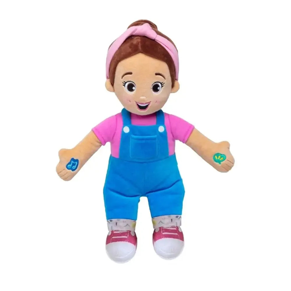 Poupée parlante et chantante Mme Rachel de 30 cm de haut, jouet interactif pour tout-petits, jouets pour filles et garçons de 6 mois à 3 ans et plus, poupée en peluche, jouets pour enfants