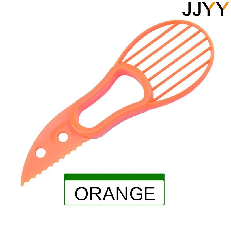 Avocado Slicer Shea Corer Butter Fruit Peeler Cutter Pulp Separator Plastic Knife Kitchen Vegetable Tools