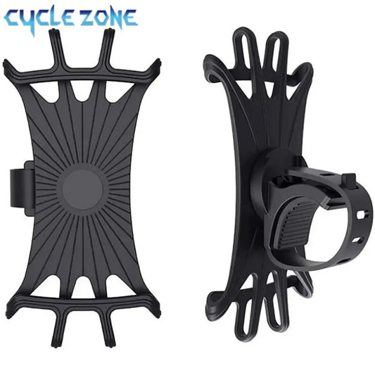 Support de téléphone rotatif à 360° pour vélo et moto, en silicone, compatible avec iPhone 11, Xiaomi 10, Huawei P40