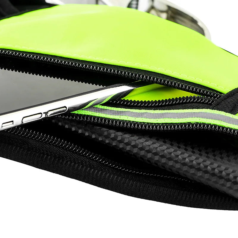 Sac banane d'hydratation pour course de marathon, sac banane de sport, triangle d'escalade, randonnée, gym, fitness, pochette banane avec bouteille d'eau