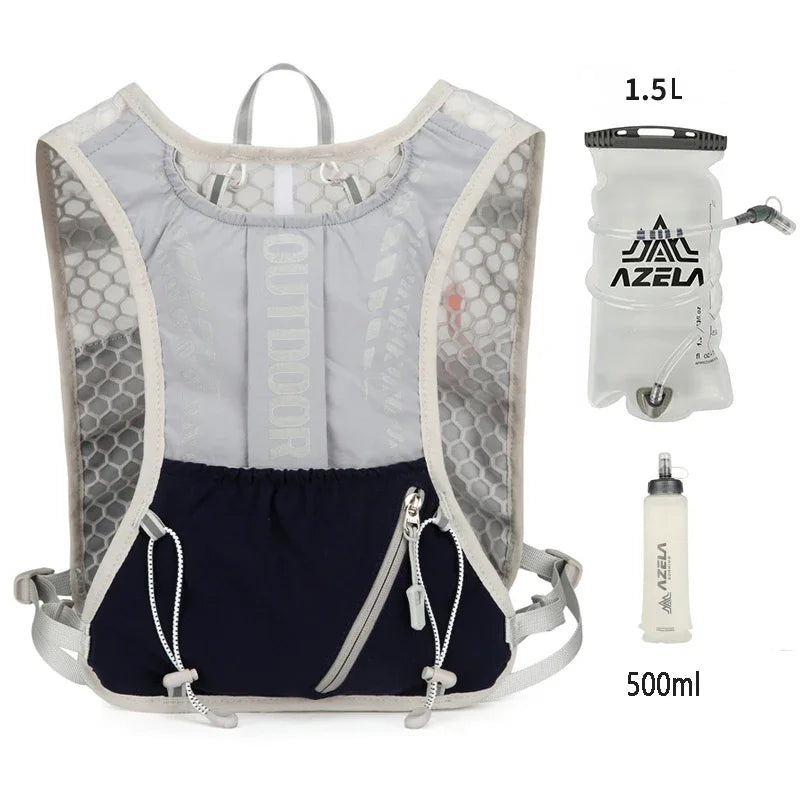 Gilet d'hydratation réfléchissant pour course à pied, sac à dos de cyclisme, sacs de vélo, sport de plein air, escalade, randonnée, VTT, vélo de route, sac à dos d'hydratation
