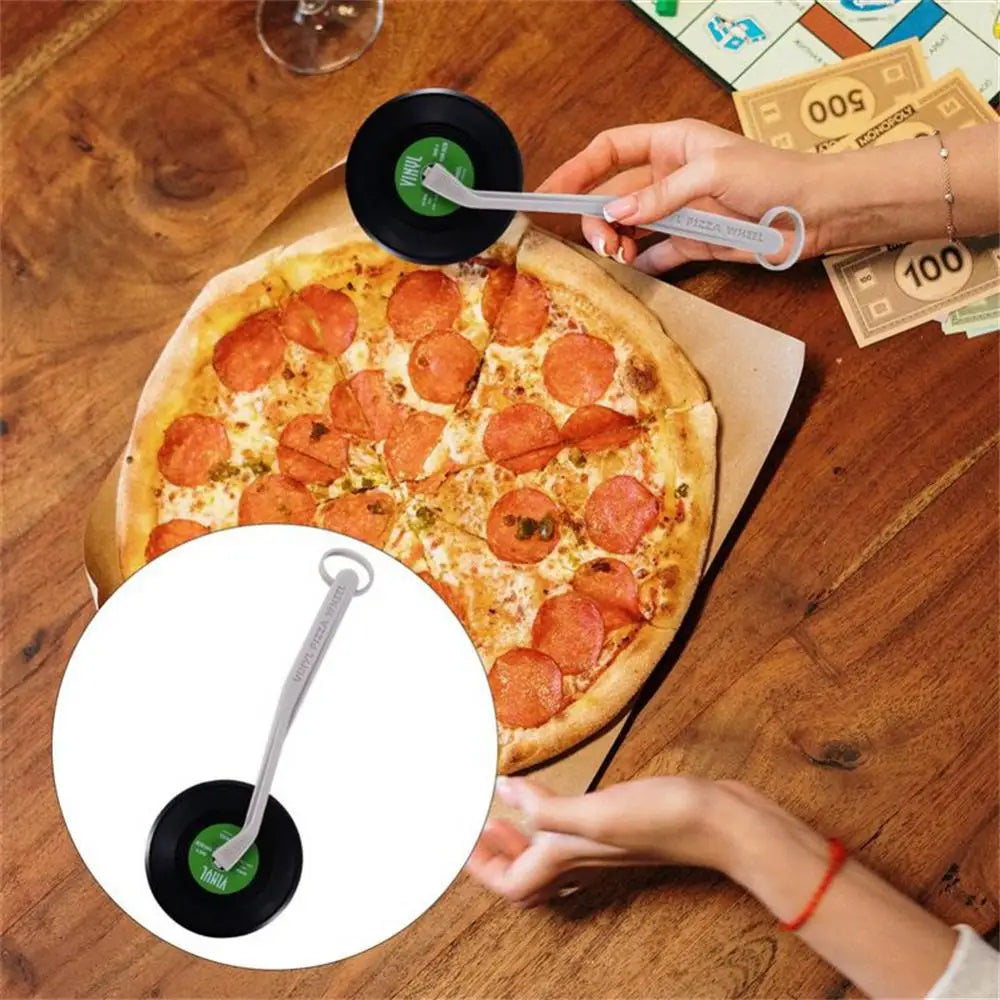 Roulette à pizza rotative en ABS, ustensile de cuisson, couteau à pizza professionnel, accessoires de cuisine portables, roulette à pizza créative