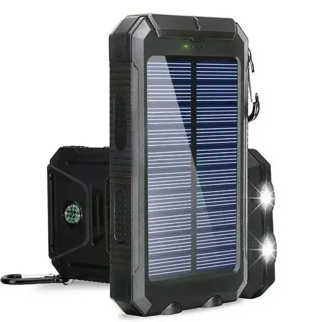 batterie externe solaire étanche grande capacité charge rapide
