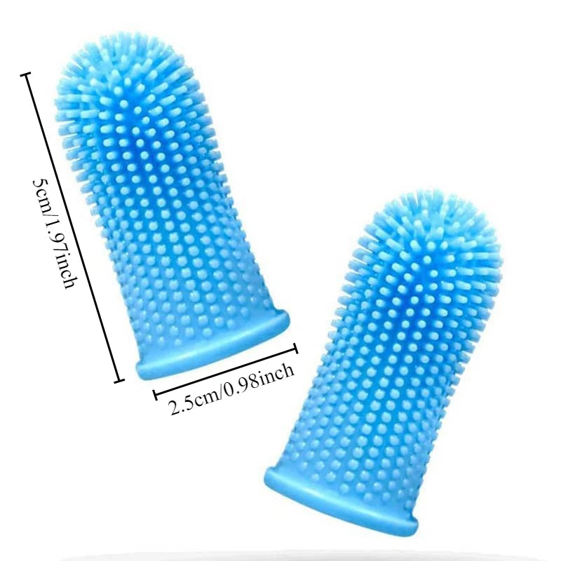 Brosse à dents pour chien ultra douce, nettoyage des dents et haleine fraîche, en silicone non toxique. Brosse à dents pour chat et chien. Produits pour animaux de compagnie.