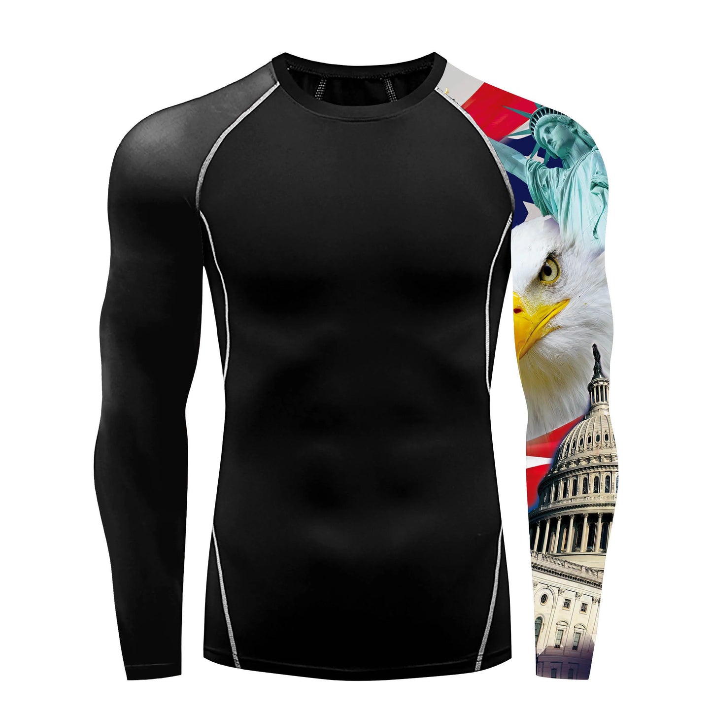 Combinaison de surf à manches longues et séchage rapide pour homme, t-shirt de sport, de fitness, maillot de bain d'été, haut de natation, vêtements pour hommes