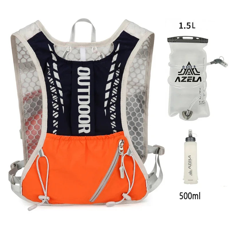 Gilet d'hydratation réfléchissant pour course à pied, sac à dos de cyclisme, sacs de vélo, sport de plein air, escalade, randonnée, VTT, vélo de route, sac à dos d'hydratation