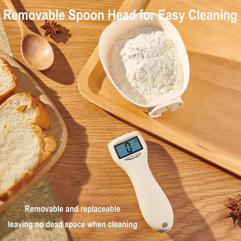 Cuillère doseuse numérique 800 g/1 g, balance de mesure alimentaire de haute précision, balance électronique à cuillère avec écran LCD