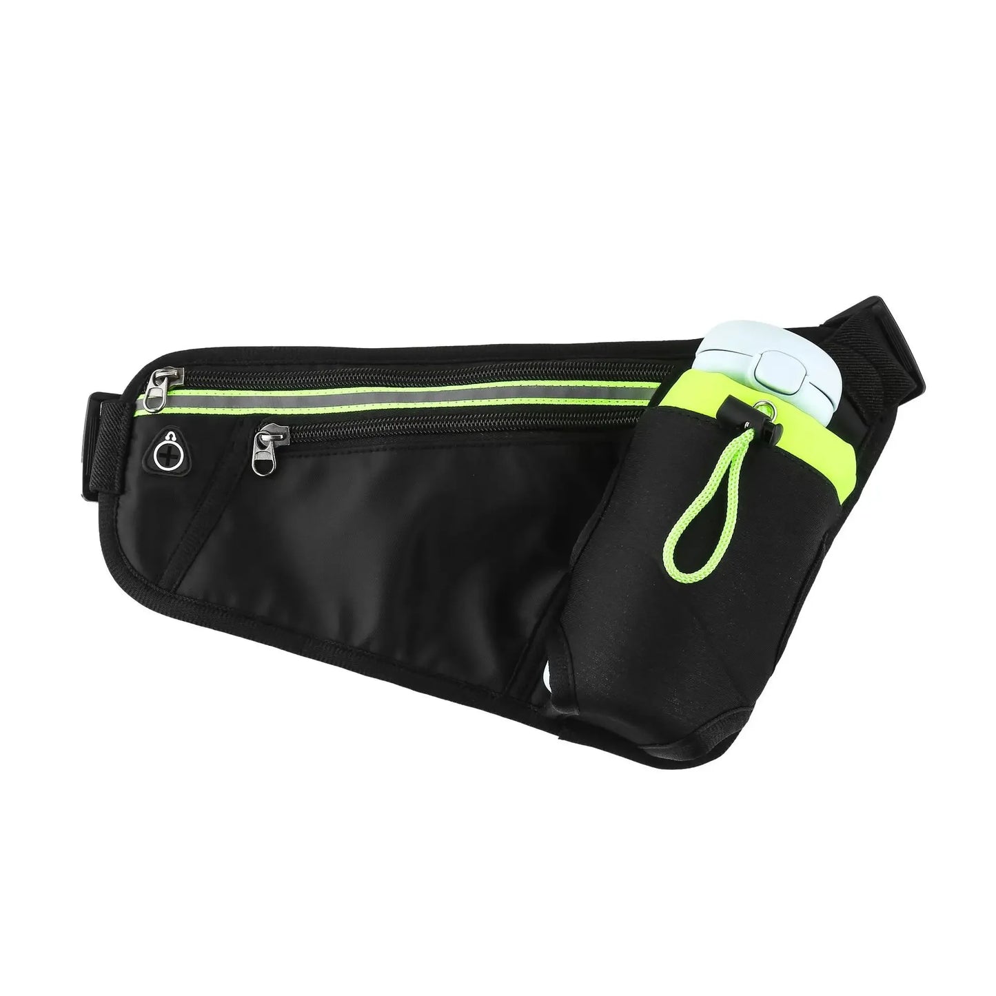 Sac banane d'hydratation pour course de marathon, sac banane de sport, triangle d'escalade, randonnée, gym, fitness, pochette banane avec bouteille d'eau