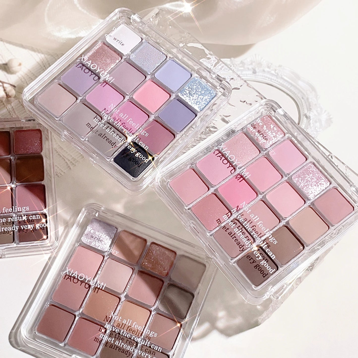Palette Sunset Magic Eye 16 Couleurs — Ombres à Paupières Mat & Perlé aux Tons Terre Élégants