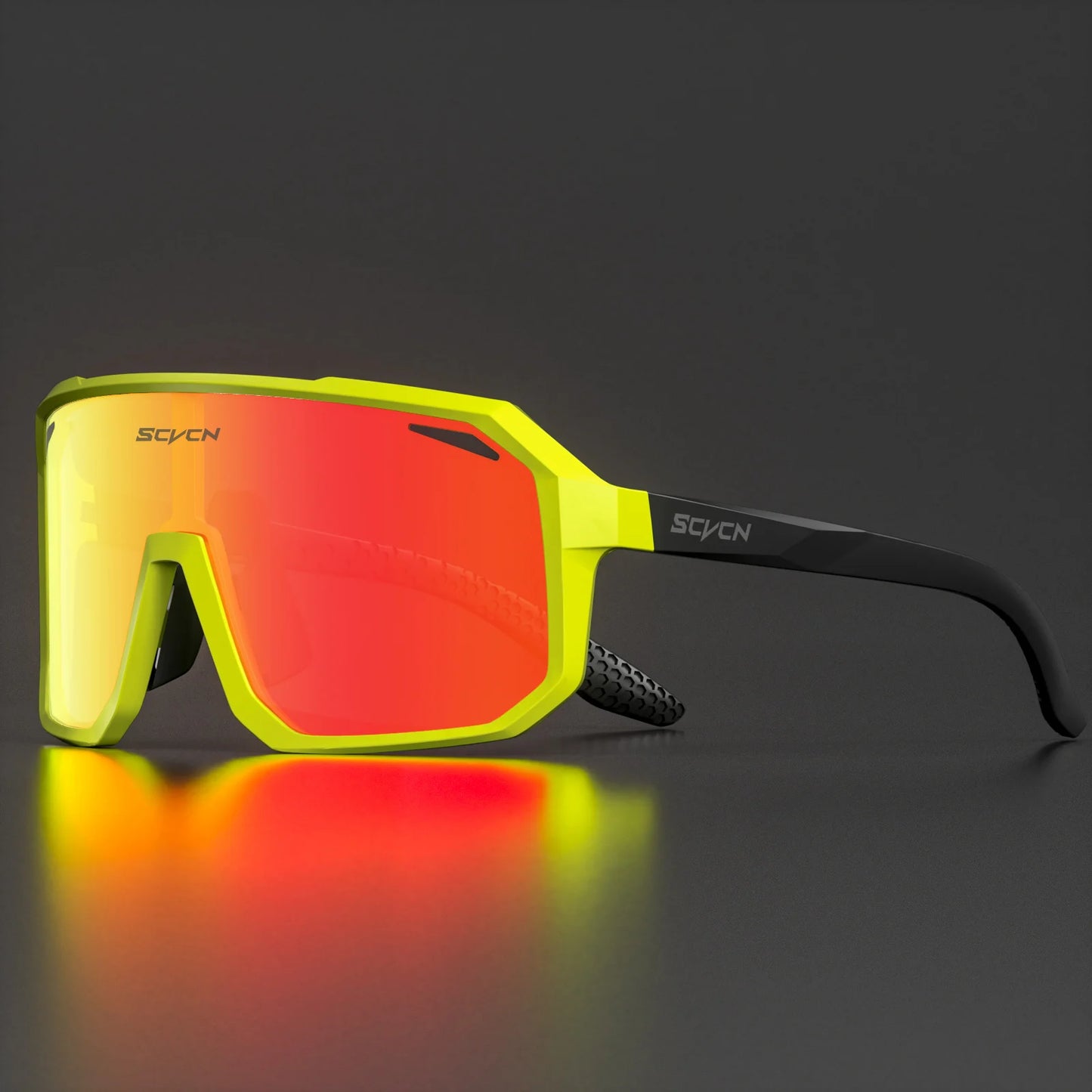 SCVCN Lunettes de soleil de cyclisme pour VTT, pour l'extérieur, UV400, pour femmes, sport, course à pied, hommes, vélo de route