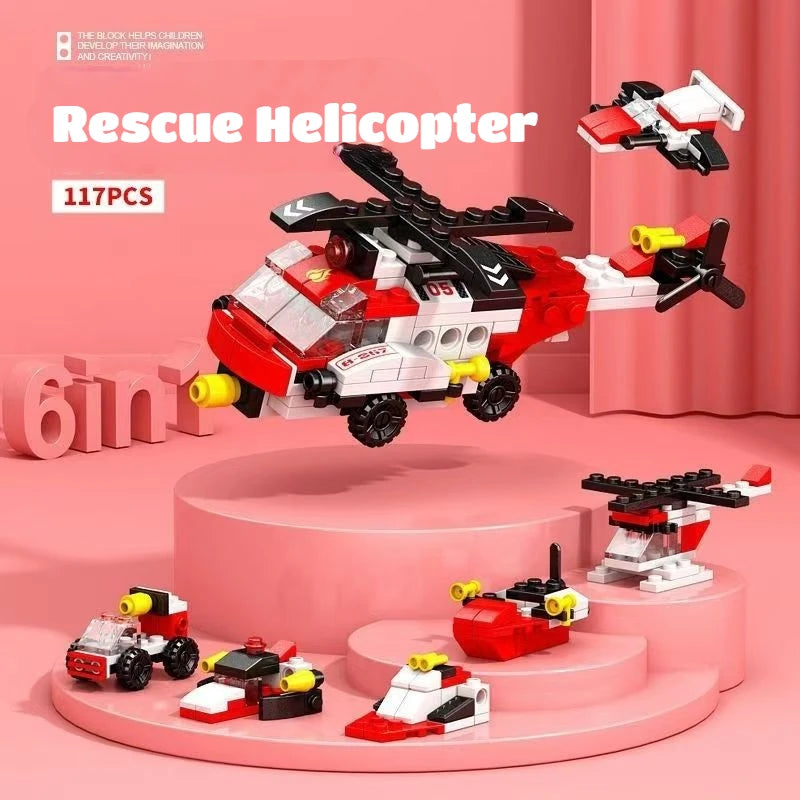 Puzzle Lego compatible avec char militaire, fusée, robot, dinosaure, véhicule blindé, avion de chasse, jouets d'assemblage pour garçons et enfants, cadeaux
