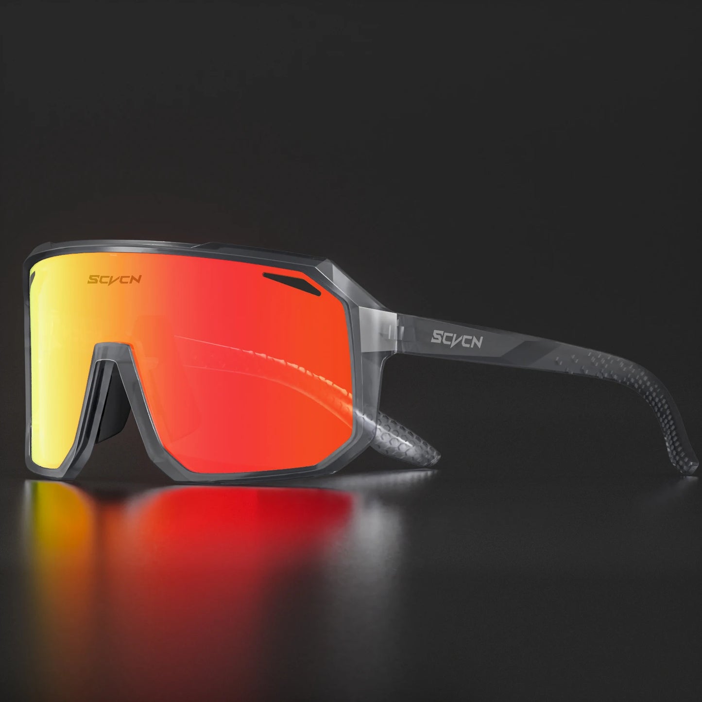 SCVCN Lunettes de soleil de cyclisme pour VTT, pour l'extérieur, UV400, pour femmes, sport, course à pied, hommes, vélo de route