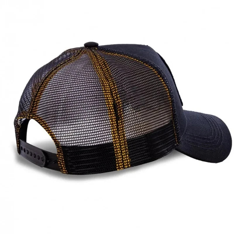 Casquette de baseball unisexe avec dessin animé, haute qualité, pour homme, camionneur