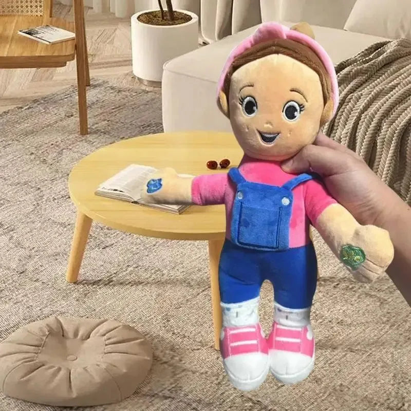 Poupée parlante et chantante Mme Rachel de 30 cm de haut, jouet interactif pour tout-petits, jouets pour filles et garçons de 6 mois à 3 ans et plus, poupée en peluche, jouets pour enfants
