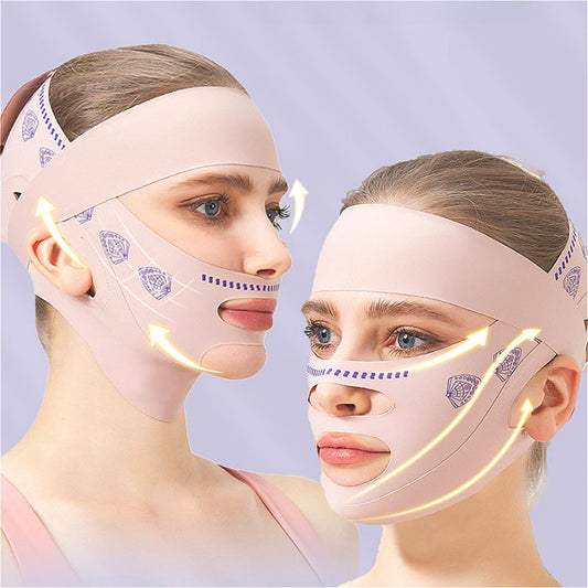 Bandage amincissant pour le visage, ceinture de lifting en V pour femmes, ceinture anti-rides, soins de beauté du visage