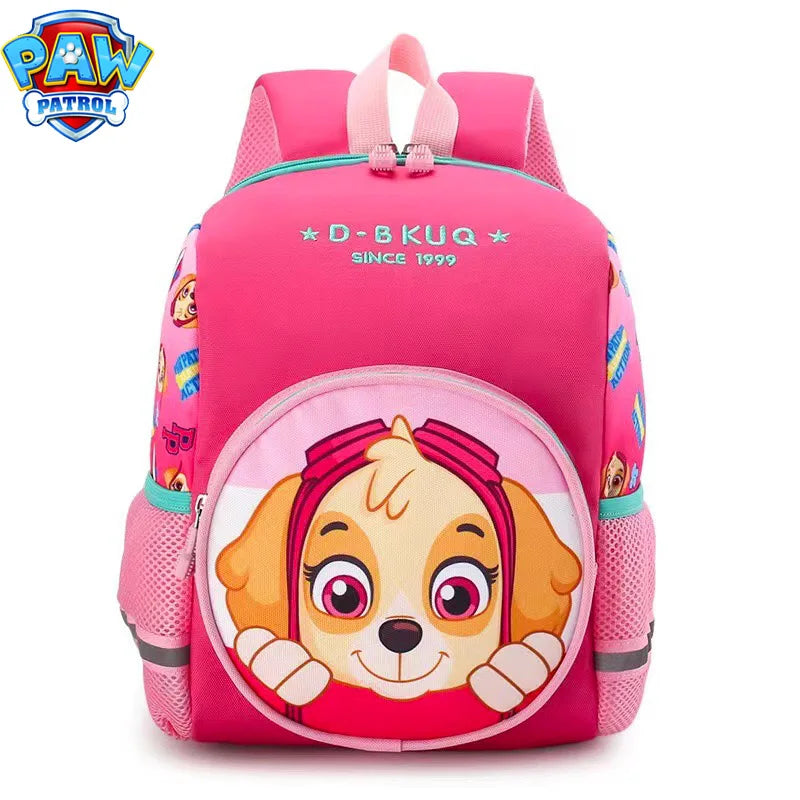 Sac à dos pour enfants Paw Patrol Anime Chase Skye Marshall Sac d'école Sac à bandoulière double grande capacité Garçon Fille Cadeaux d'anniversaire