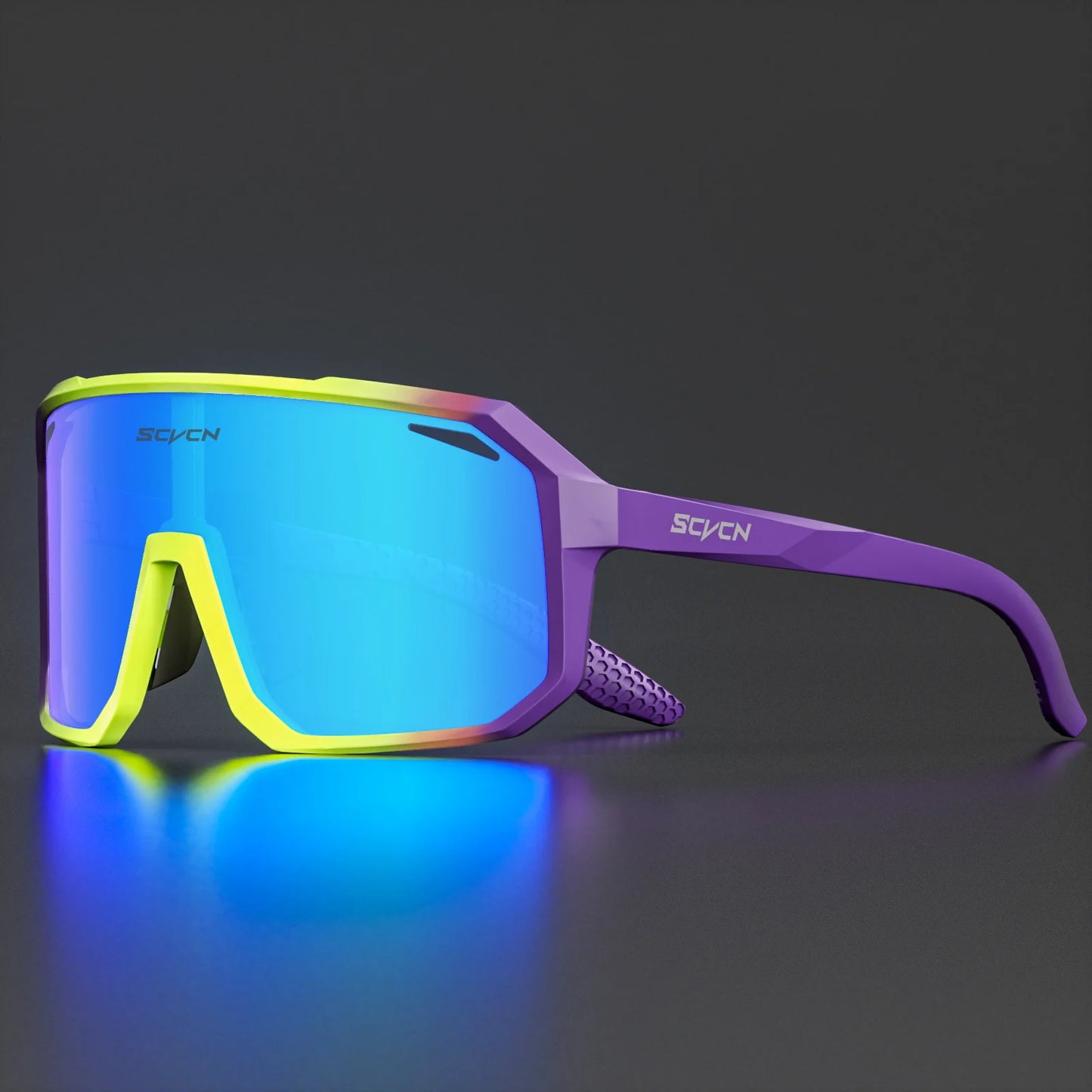 SCVCN Lunettes de soleil de cyclisme pour VTT, pour l'extérieur, UV400, pour femmes, sport, course à pied, hommes, vélo de route