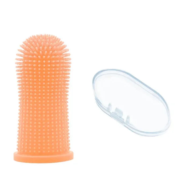 Brosse à dents pour chien ultra douce, nettoyage des dents et haleine fraîche, en silicone non toxique. Brosse à dents pour chat et chien. Produits pour animaux de compagnie.