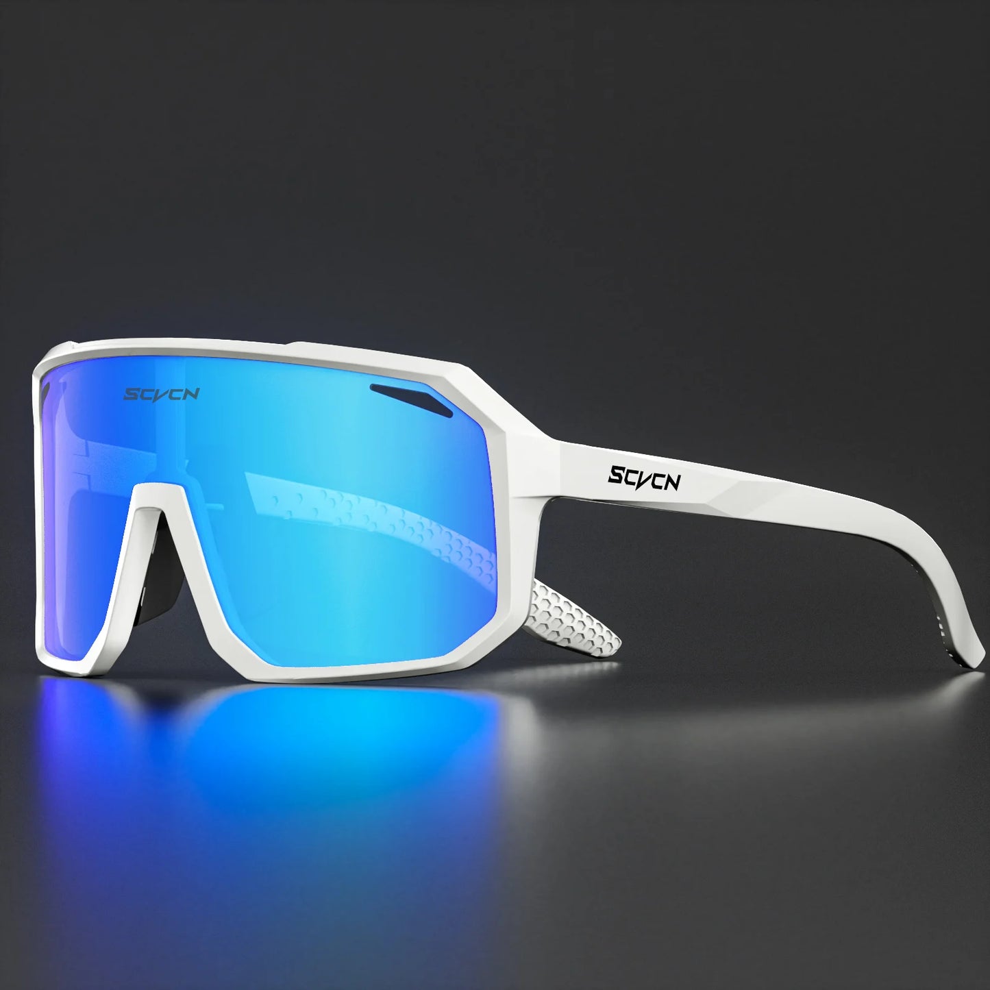SCVCN Lunettes de soleil de cyclisme pour VTT, pour l'extérieur, UV400, pour femmes, sport, course à pied, hommes, vélo de route