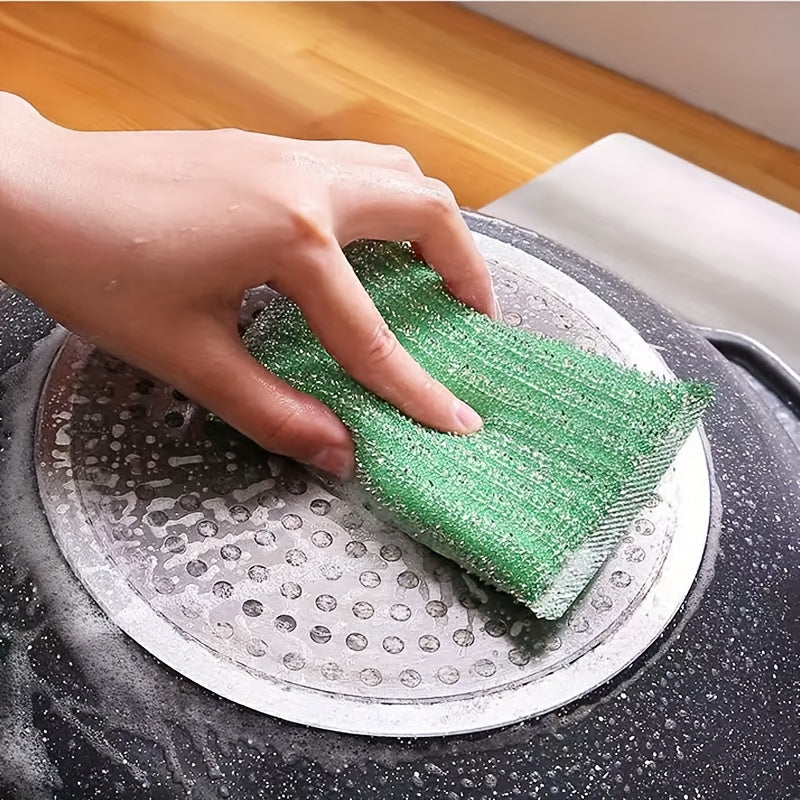 [12/22/40 pièces] Éponge de cuisine réutilisable double face, éponge pour lave-vaisselle, convient pour laver la vaisselle et nettoyer les ustensiles, brosses pour bols et casseroles, fournitures de cuisine, produits de n